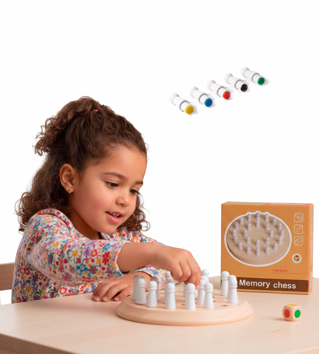 Niña jugando Memory-Chess-–-Juego-de-Memoria-y-Concentración