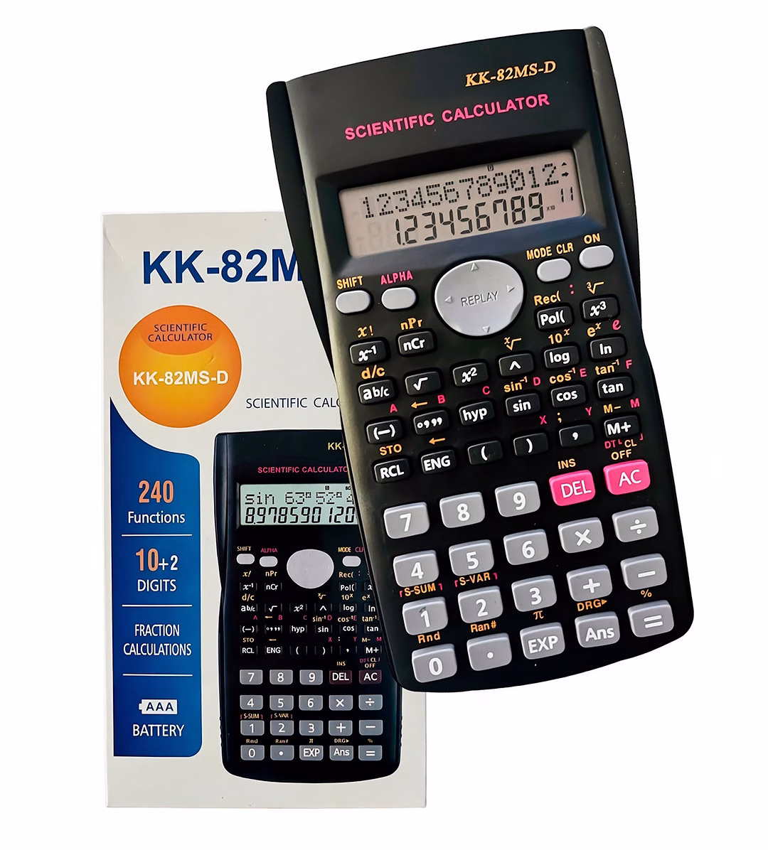 Calculadora-Científica-KK-82MS-D-240-Funciones