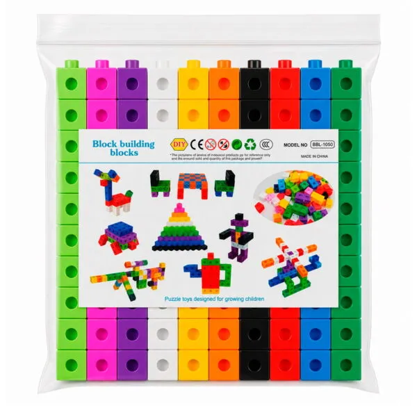 Cubos-Multiencaje-Estilo-Unifix-100-Pzs-Bloques-de-Construccion-Matematicos