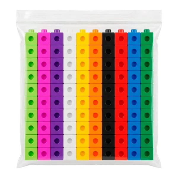 Cubos-Multiencaje-Estilo-Unifix-100-Pzs-Bloques-de-Construccion-Matematicos
