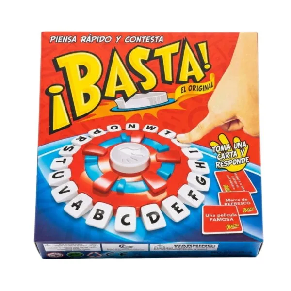 Juego De Mesa Basta Clásico Didáctico En Español
