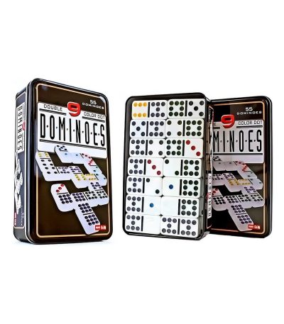 Juego-Dominó-Chancho-9-Caja-Metálica-55-Piezas-3