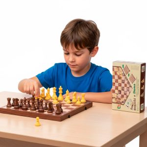 Juego-de-Ajedrez-y-Damas-Magnético-2-en-1