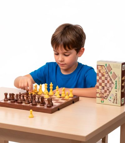 Juego-de-Ajedrez-y-Damas-Magnético-2-en-1