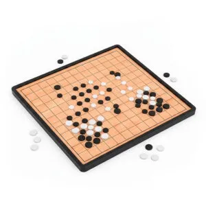 Juego-de-Mesa-Magnético-2-en-1-Gobang-y-Go-Chino-tablero