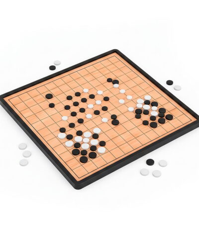 Juego-de-Mesa-Magnético-2-en-1-Gobang-y-Go-Chino-tablero