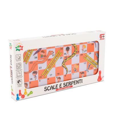 Juego-serpientes-y-escaleras-magnético-plegable