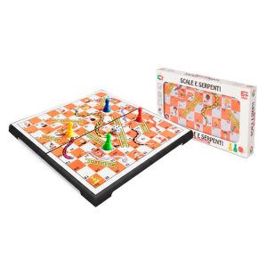 Juego-serpientes-y-escaleras-magnético-plegable