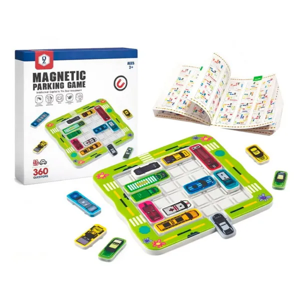Magnetic-Parking-Game-Juego-de-Lógica-y-Estrategia-con-360 Magnetic-Parking-Game-Juego-de-Lógica-y-Estrategia-con-360