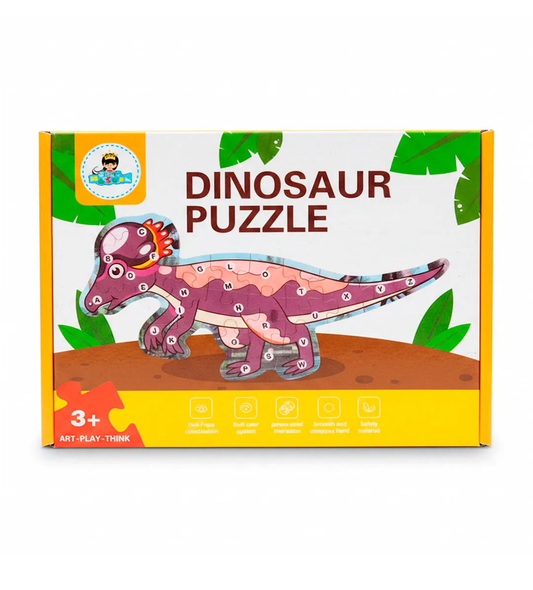 Puzzle-Dinosaurio-Abecedario---Pachycephalosaurus