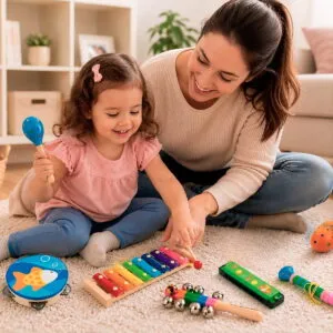Set-8-Instrumento-Musicales-Montessori-Madera-para-Niños1