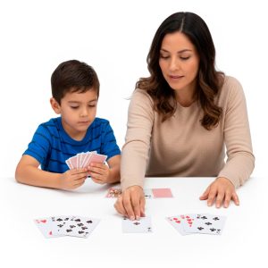 Set-de-Naipes-Clásicos---Cartas-para-Póker,-Carioca-y-Truco---Pack-2-Mazos-(Rojo-y-Azul)2