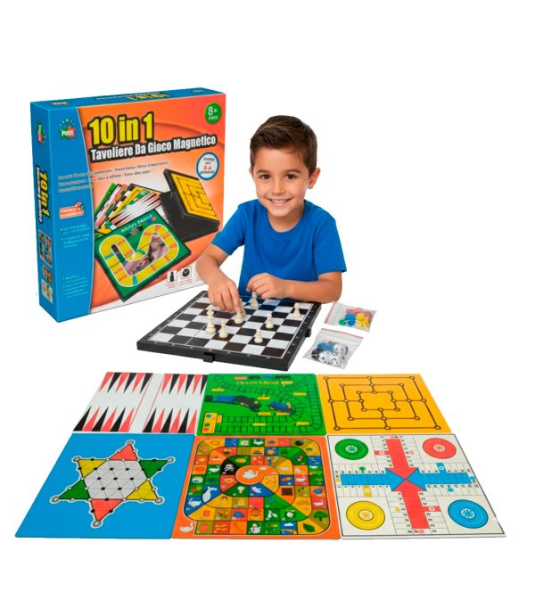 Tablero-de-juegos-magnéticos-10-en-1-niño Tablero-de-juegos-magnéticos-10-en-1