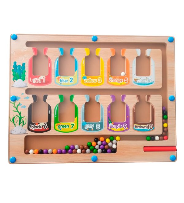 Tablero Magnético de conteo y clasificación por colores - Imagen 1